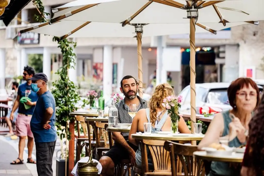 שוק תלפיות חיפה מסעדות ובתי קפה